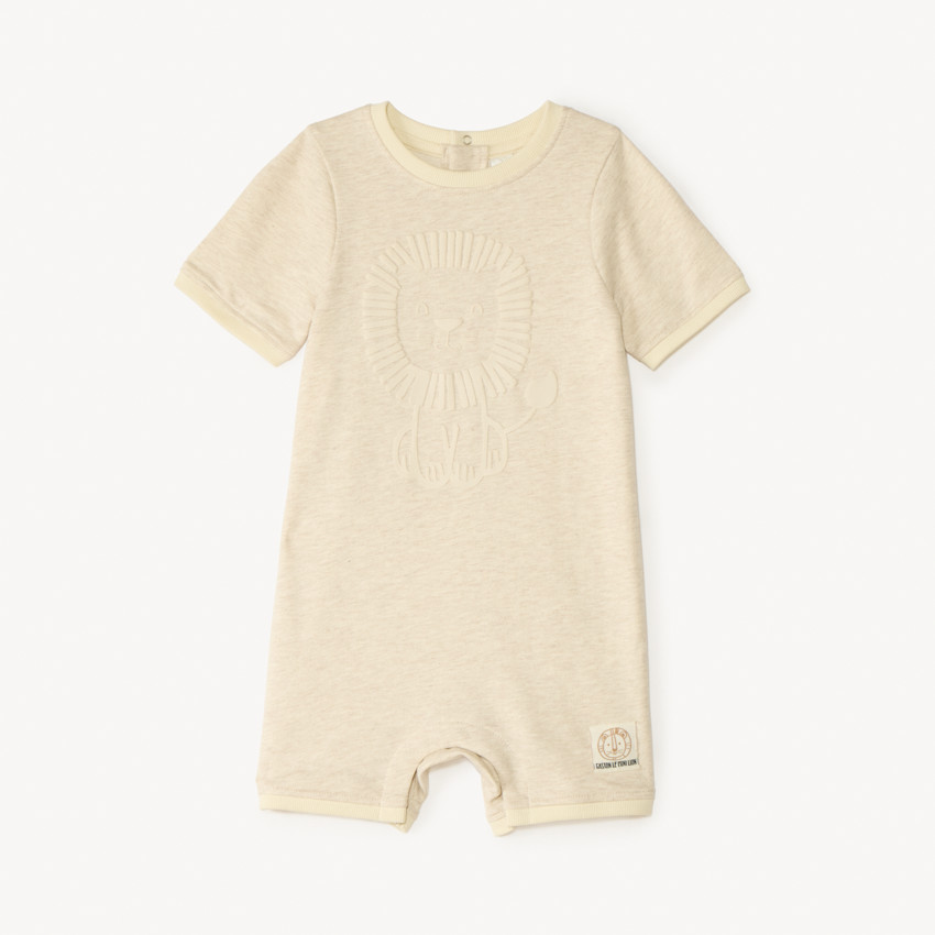 Σαλοπέτα κοντή με σχέδιο λιονταριού για αγοράκι. 