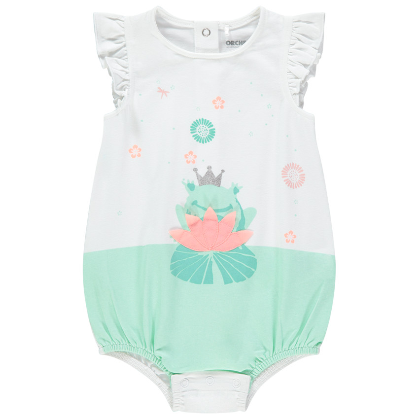 Body με βολάν στα μανίκια σχέδιο grenouille  Additional Body με βολάν στα μανίκια σχέδιο grenouille