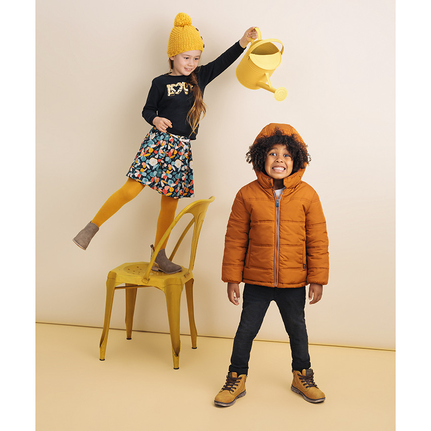 Sweat en molleton gratté à inscription en sequins dorés  Additional Sweat en molleton gratté à inscription en sequins dorés