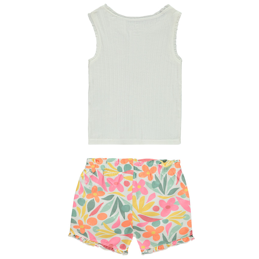 "Σετ 2 τμχ. με σορτς floral σχέδιο για μωρό κορίτσι"  Additional "Σετ 2 τμχ. με σορτς floral σχέδιο για μωρό κορίτσι"