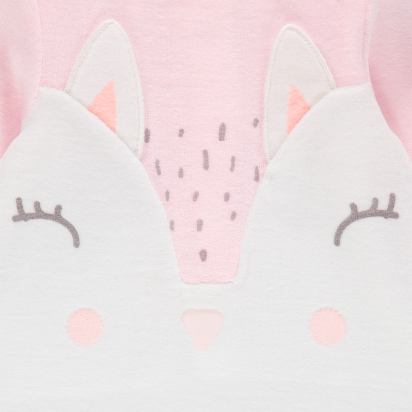 Φορμάκι βελουτέ με σχέδιο κουνελάκι  