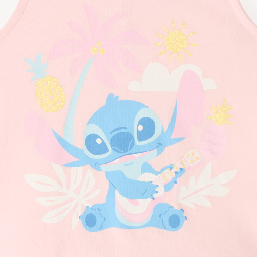 Μπλουζάκι χωρίς μανίκια με σχέδιο Stitch Disney κορίτσι μωρού 