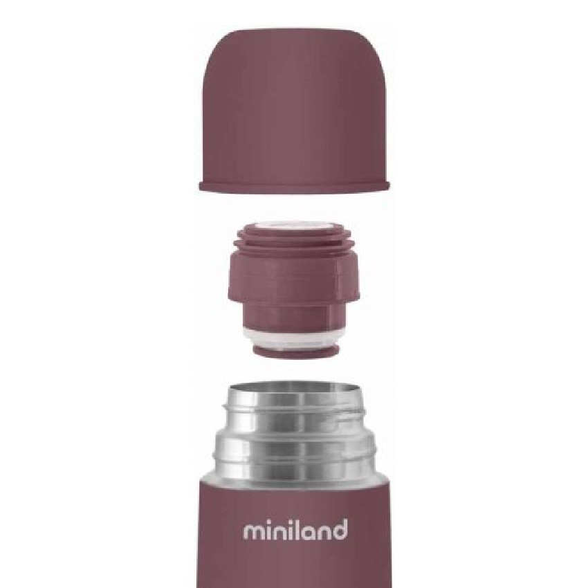 Miniland 89218 Liquid Thermos of 500ml with rubbery Exterior, Azure :  : Home & Kitchen