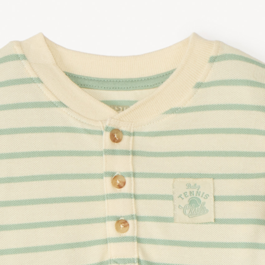 Σετ 2 τεμαχίων με ρίγες για αγόρι μωρού 