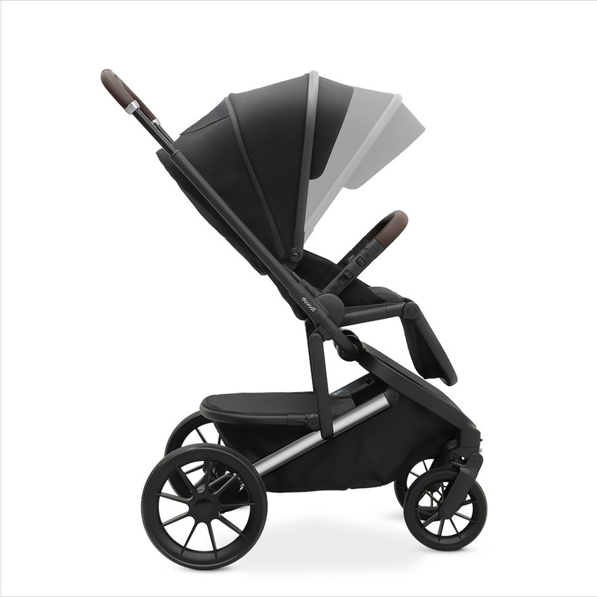 Πολυκαρότσι Fly Midnight Black 3in1 + Κάθισμα Αυτοκινήτου i-Size 40–87cm Nano Midnight Black 