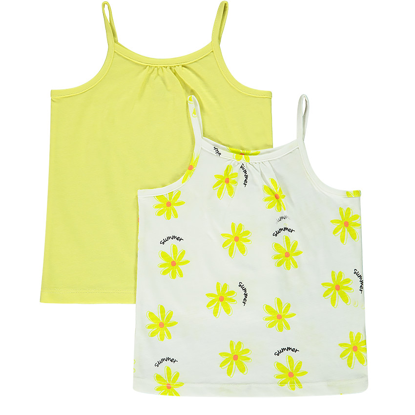 Lot de 5 débardeurs colorés pour bébé fille  Additional Lot de 5 débardeurs colorés pour bébé fille