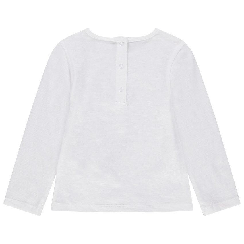 T-shirt manches longues en coton bio print Minnie Disney 