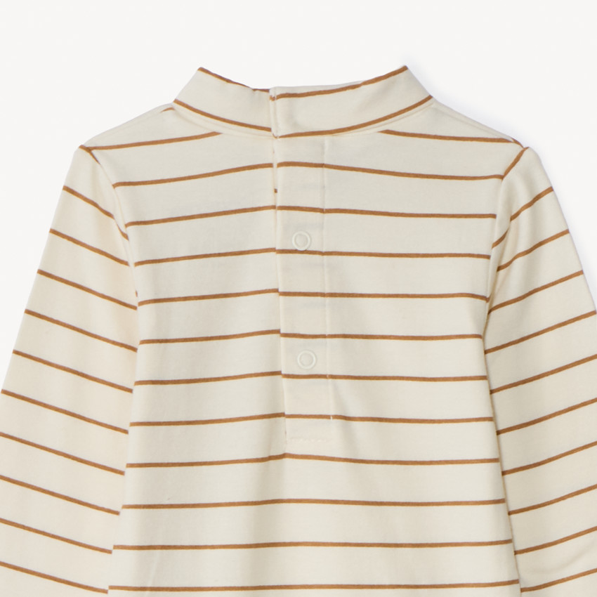 Σετ 2 κοντομάνικων κορσετών με ψηλό γιακά για μωρά. 