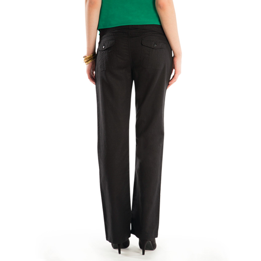 Pantalon droit de grossesse avec bandeau haut  Additional Pantalon droit de grossesse avec bandeau haut