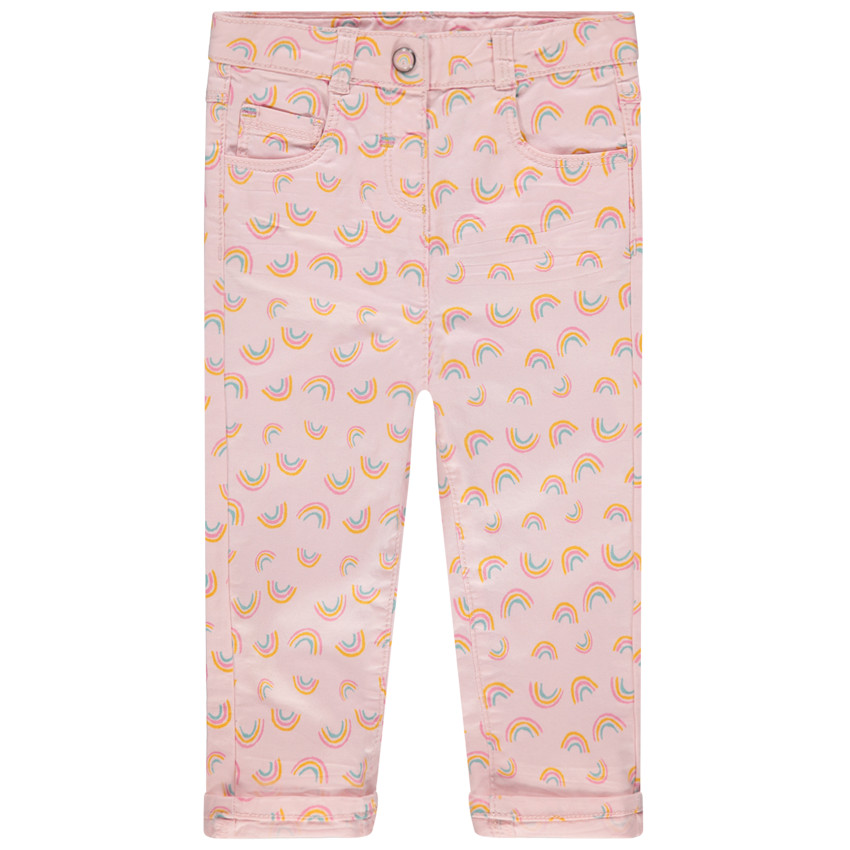 Παντελόνι σε γραμμή slim με μοτίβο ουράνια τόξα σε όλη την επιφάνεια  Additional Παντελόνι σε γραμμή slim με μοτίβο ουράνια τόξα σε όλη την επιφάνεια