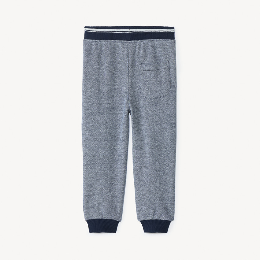 Φόρμα chiné βαμβακερό piqué για bebe αγόρι 