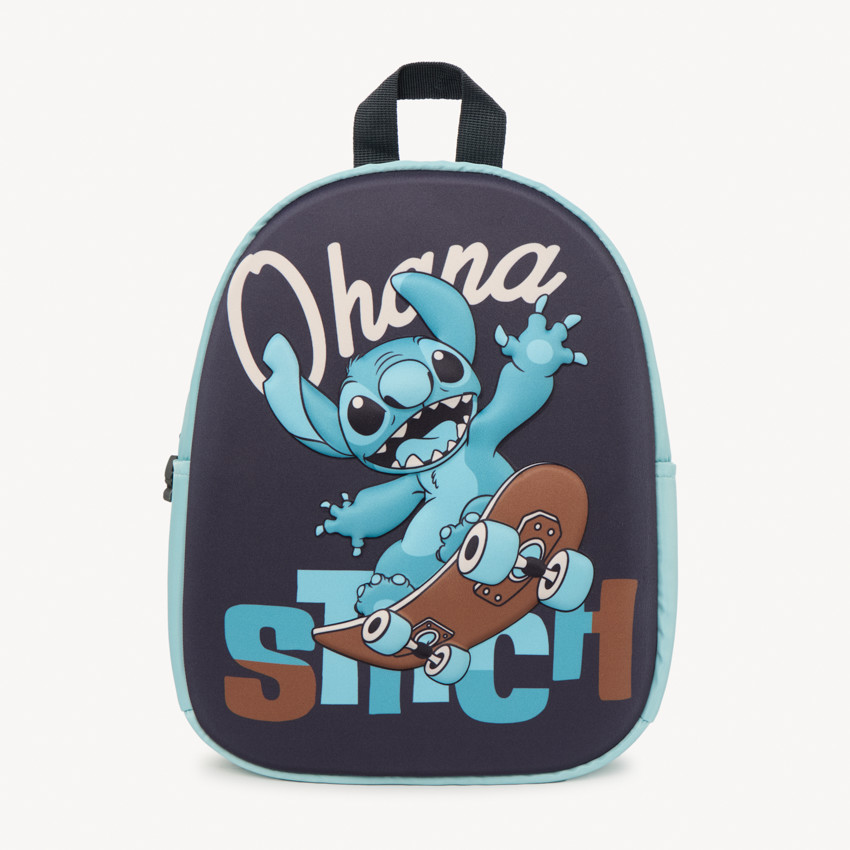 Sac à dos en toile Stitch Disney embossé pour garçon 