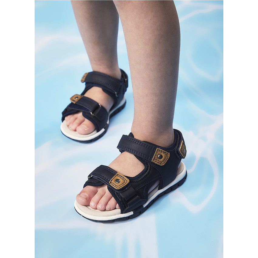 Σανδάλια με σκρατς για αγόρι 