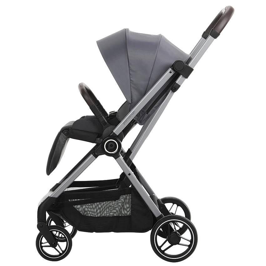 Καρότσι συμπαγές Flora μαύρο 