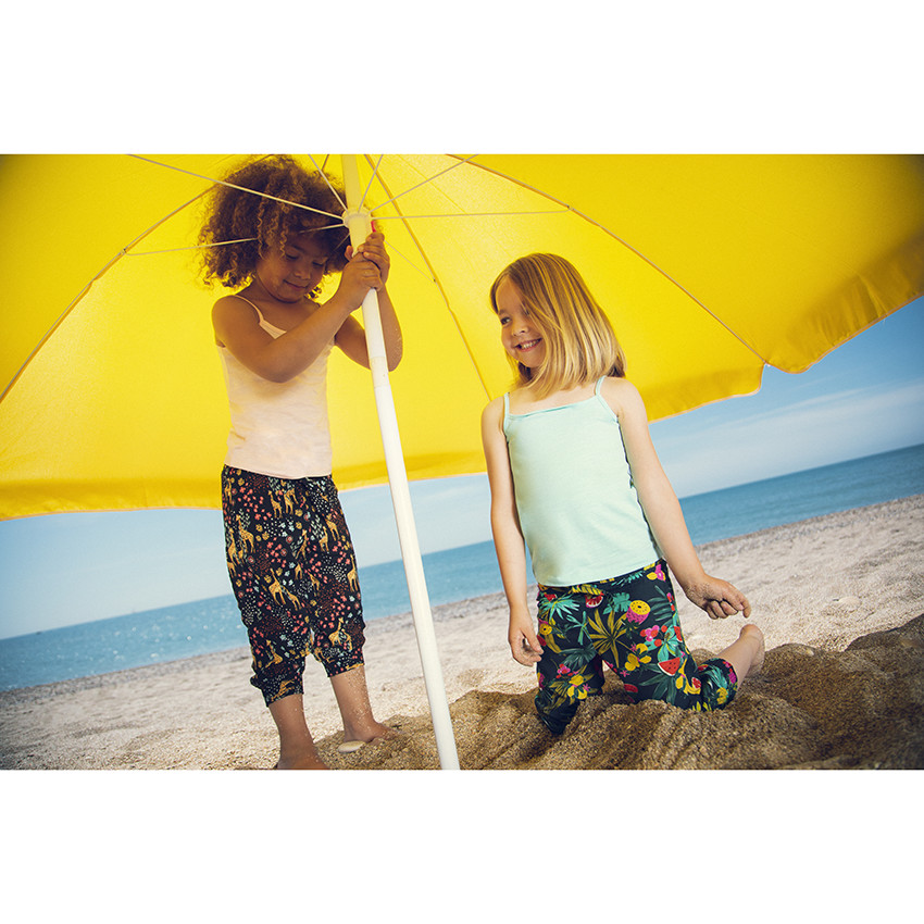 Σετ από 3 μονόχρωμα αμάνικα μπλουζάκια με λεπτές τιράντες για κορίτσι 