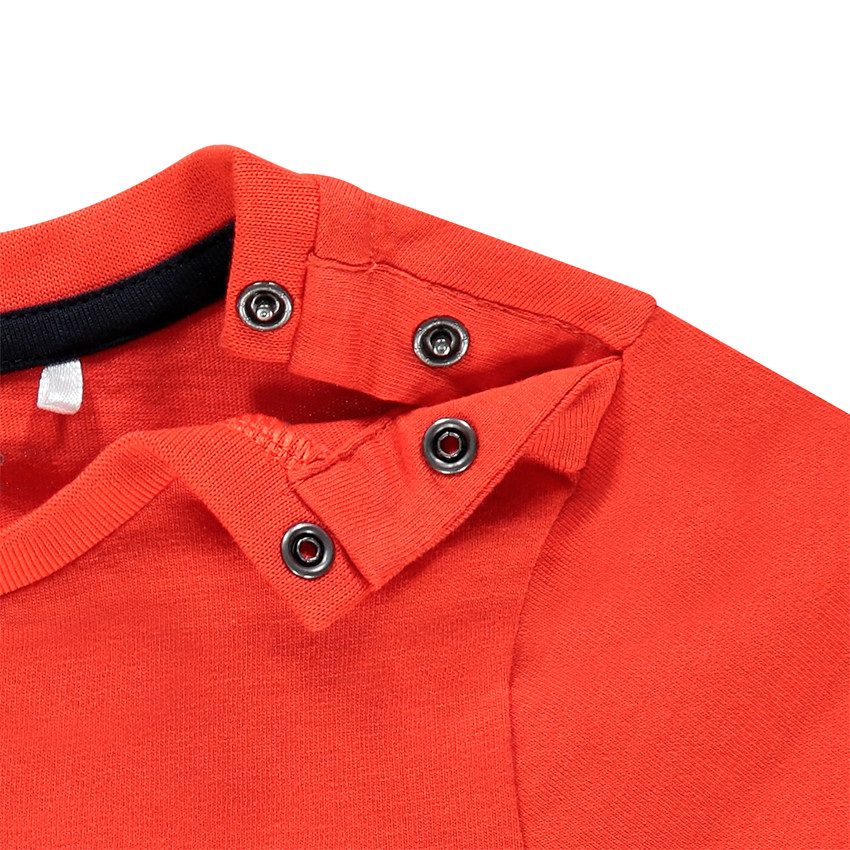 T-shirt μακρυμάνικο με οργανικό βαμβάκι σχέδιο ζωάκια 