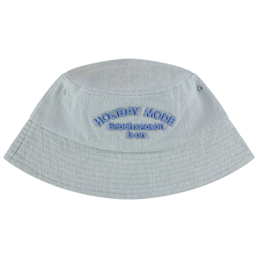 Καπέλο Bob σε jean με 3D κέντημα για αγόρι 