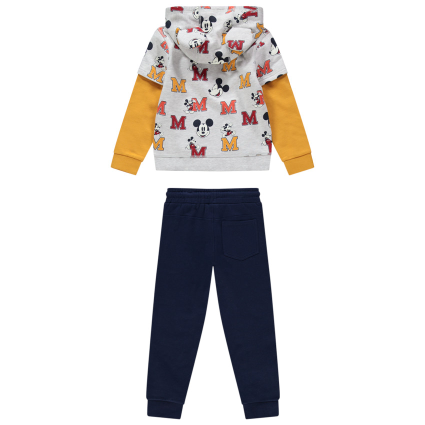 Jogging molleton με σχέδιο Mickey Disney σε όλη την επιφάνεια 