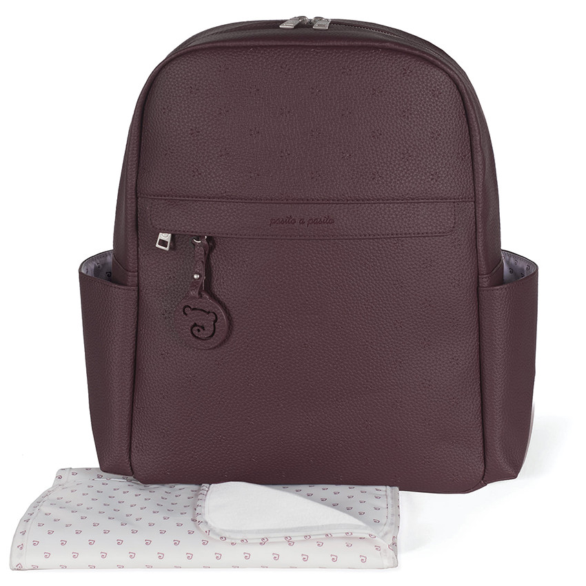 Sac à dos à langer London Cherry 