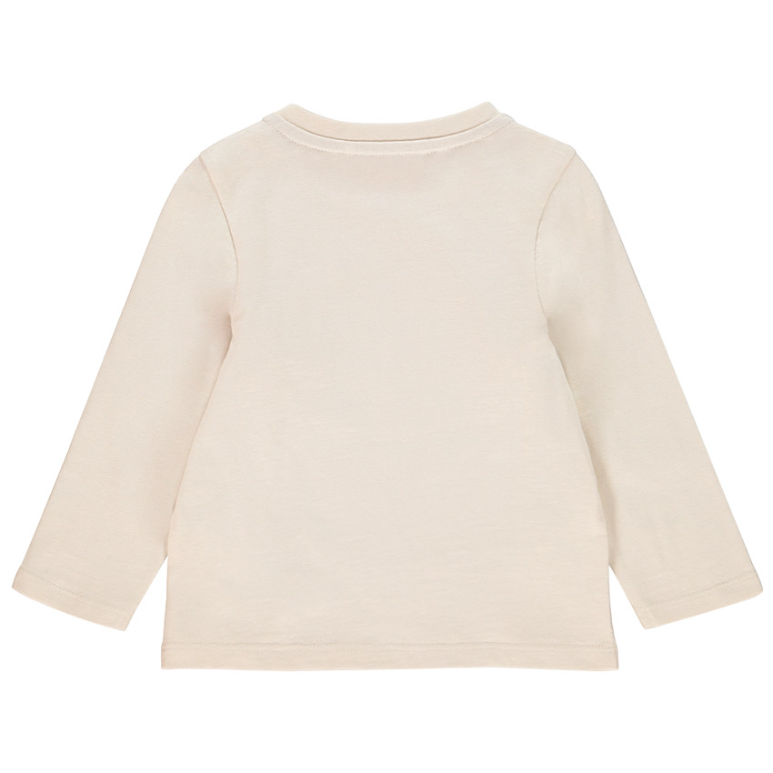 T-shirt μακρυμάνικο βαμβακερό σχέδιο ζωάκια για bebe αγόρι 