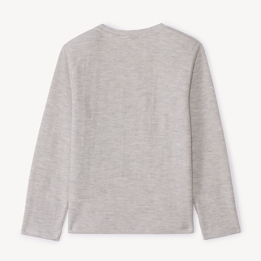 Μακρυμάνικη μπλούζα jersey με σχέδιο skate για αγόρι 