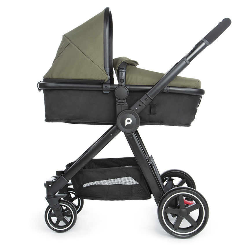 Καρότσι duo Théa 2 σε 1 χακί/μαύρο 