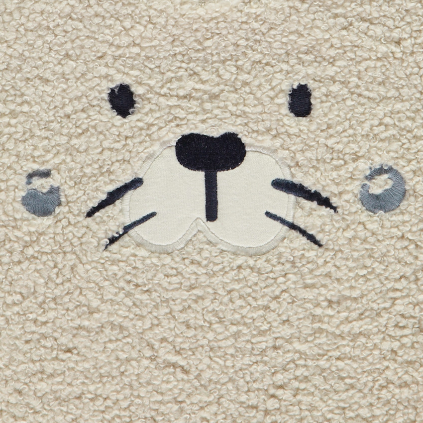 Sweat en sherpa ludique phoque pour bébé garçon 