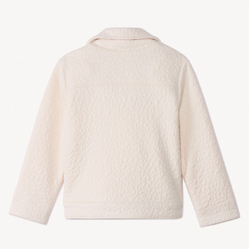 Veste perfecto en jacquard texturé pour bébé fille 