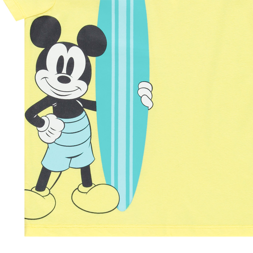 Σετ πλαζ t-shirt Disney Mickey + βερμούδα για αγόρια 