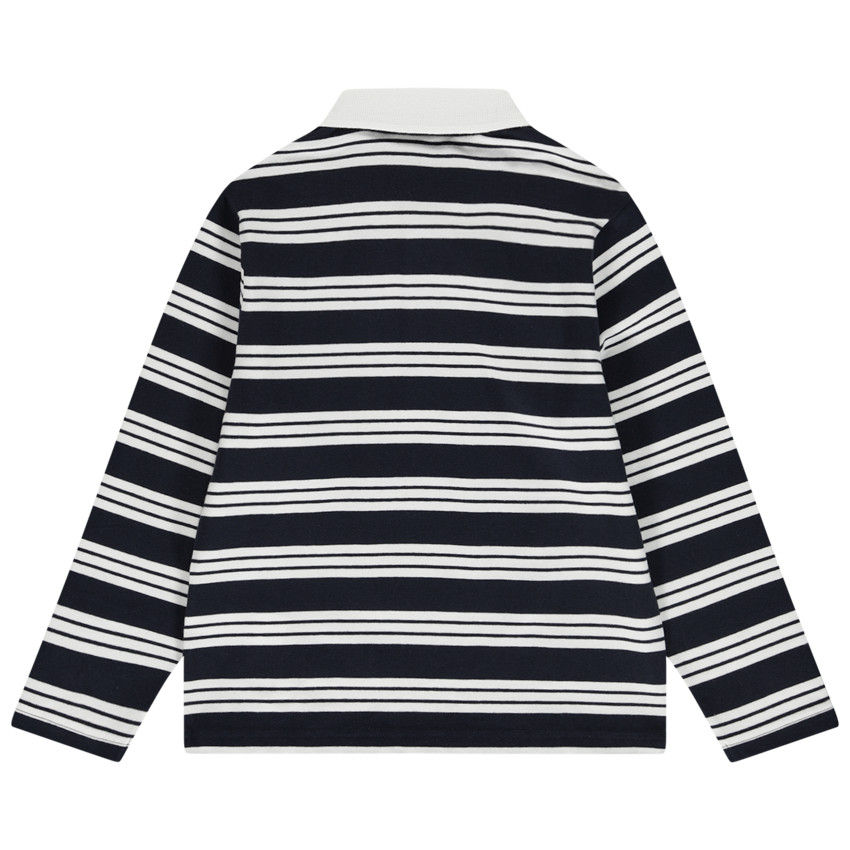 Πόλο μακρυμάνικο ριγέ για αγόρι 