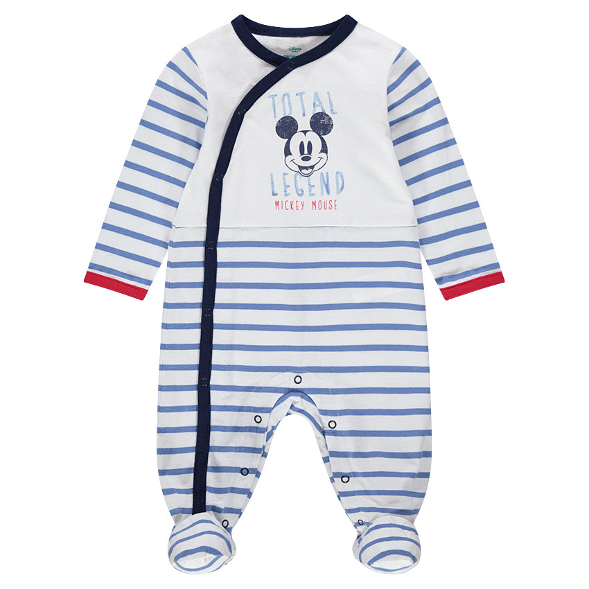 Ζέρσεϊ φορμάκι ύπνου με ρίγες και στάμπα Μίκυ της ©Disney   Additional Ζέρσεϊ φορμάκι ύπνου με ρίγες και στάμπα Μίκυ της ©Disney