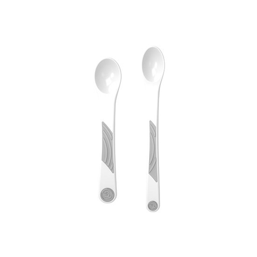 Κουταλάκια Ταΐσματος 4+Μηνών White 2τμχ 