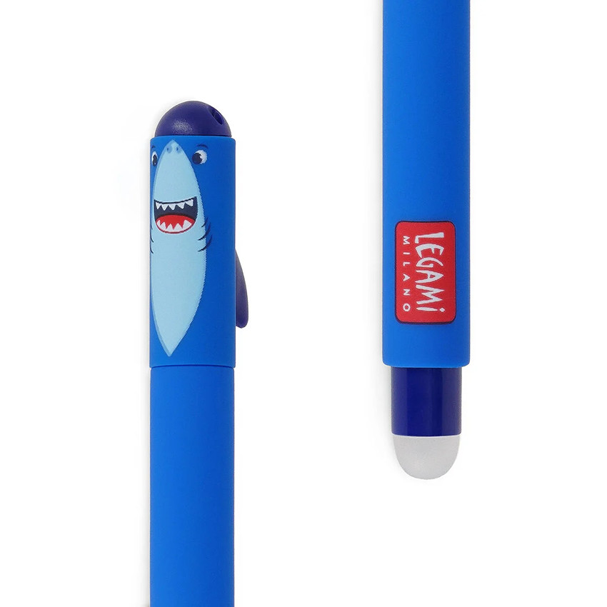 Στυλό gel με μπλε μελάνι που σβήνει Shark 