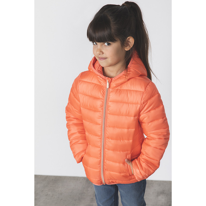 Doudoune légère unie pour enfant fille 