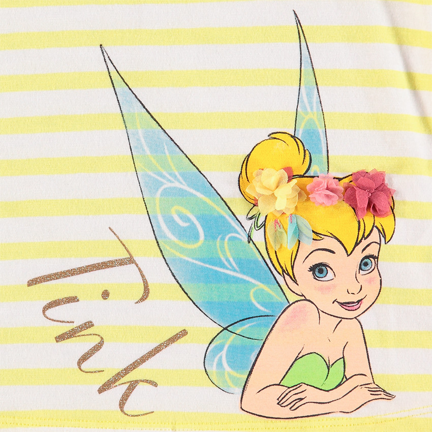 Τοπ με βολάν στις τιράντες και στάμπα Tinker Bell  Additional Τοπ με βολάν στις τιράντες και στάμπα Tinker Bell