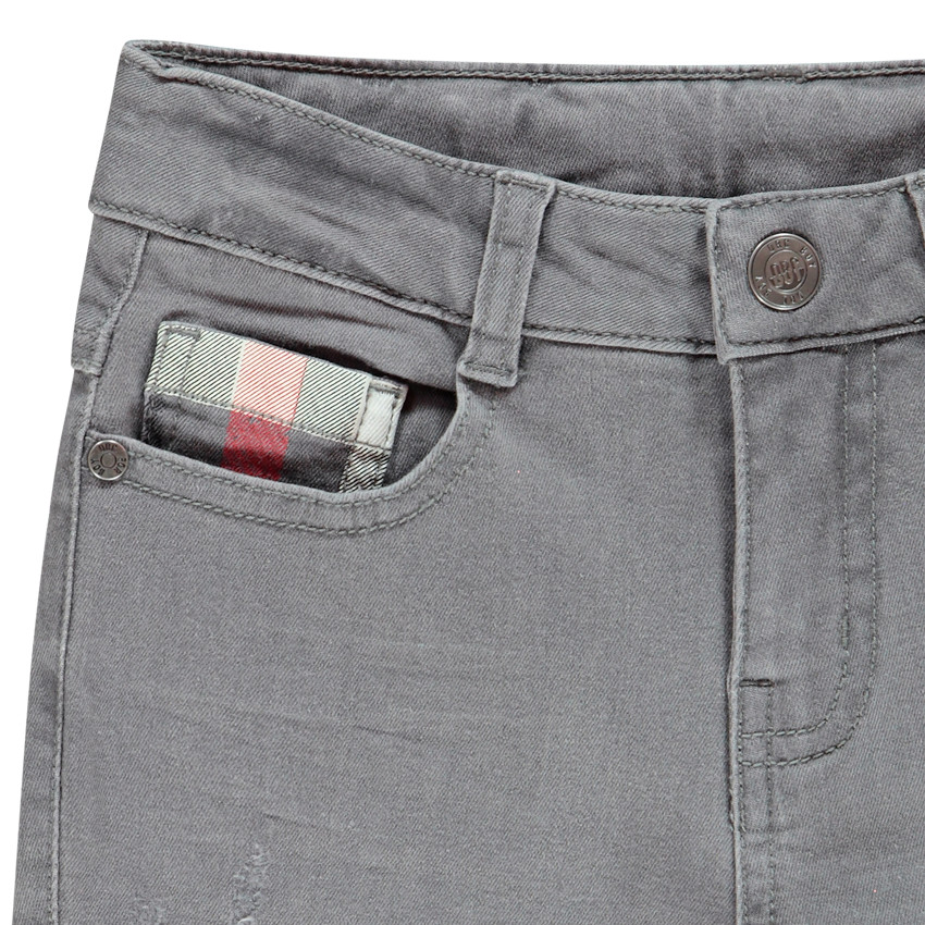 Jean slim γκρι για αγόρι 