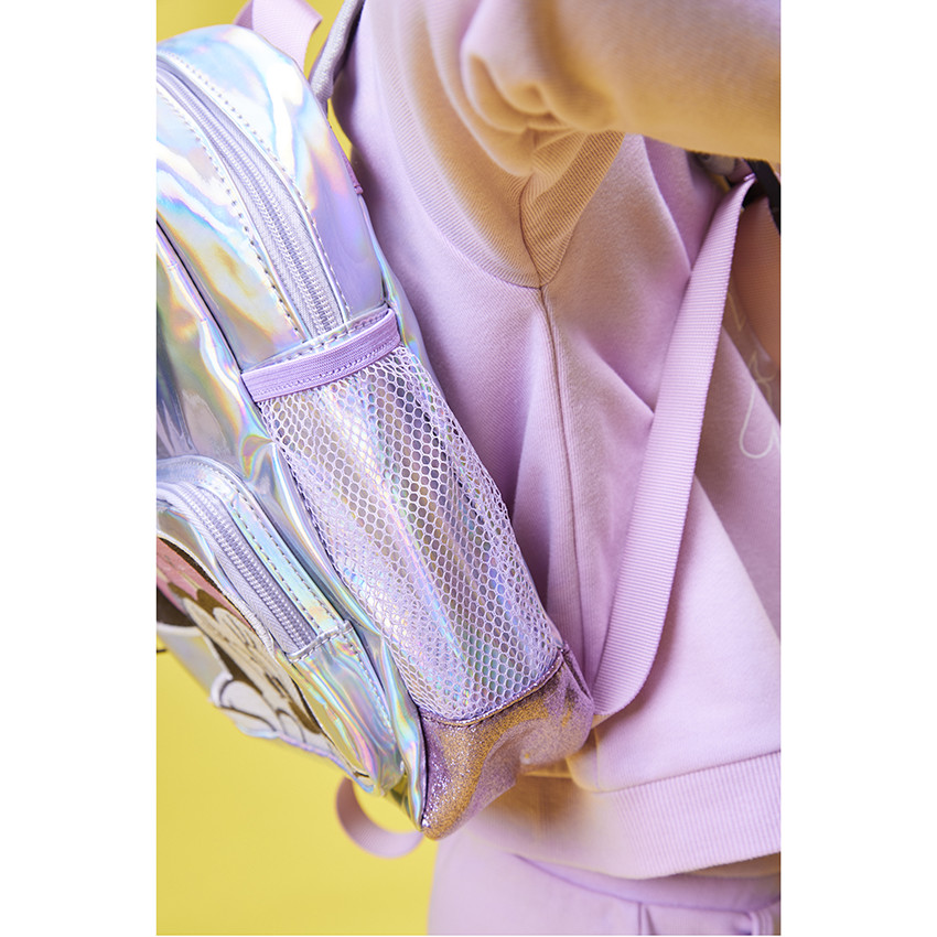 Τσάντα πλάτης effet iridescent patch Minnie Disney για κορίτσι 