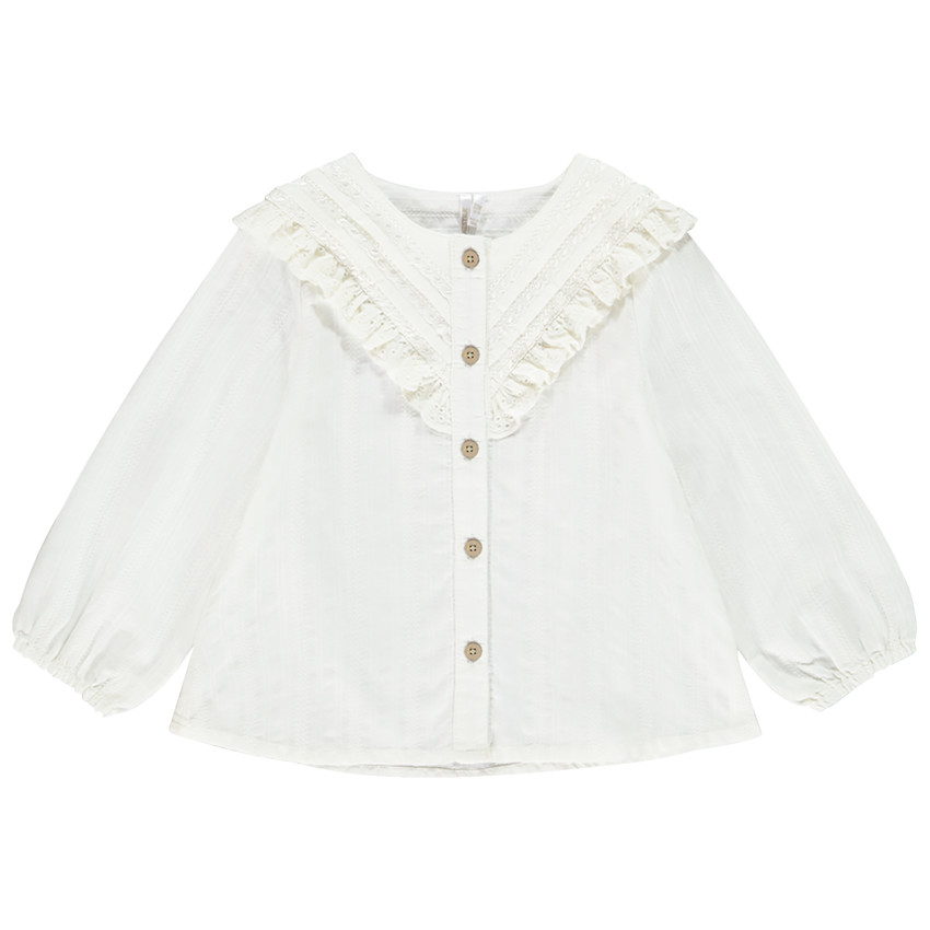 Τουνίκ μακρυμάνικη κεντημένη για bebe κορίτσι 