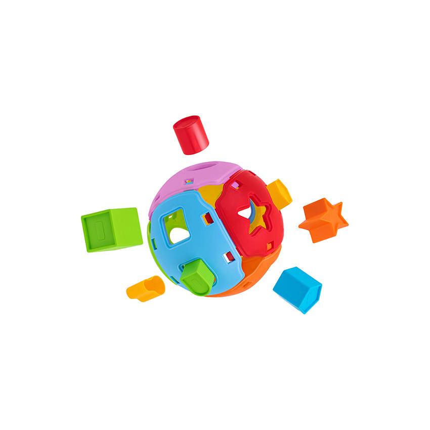 Εκπαιδευτική Μπάλα Με Σχήματα 16εκ. 10 Τεμάχια 