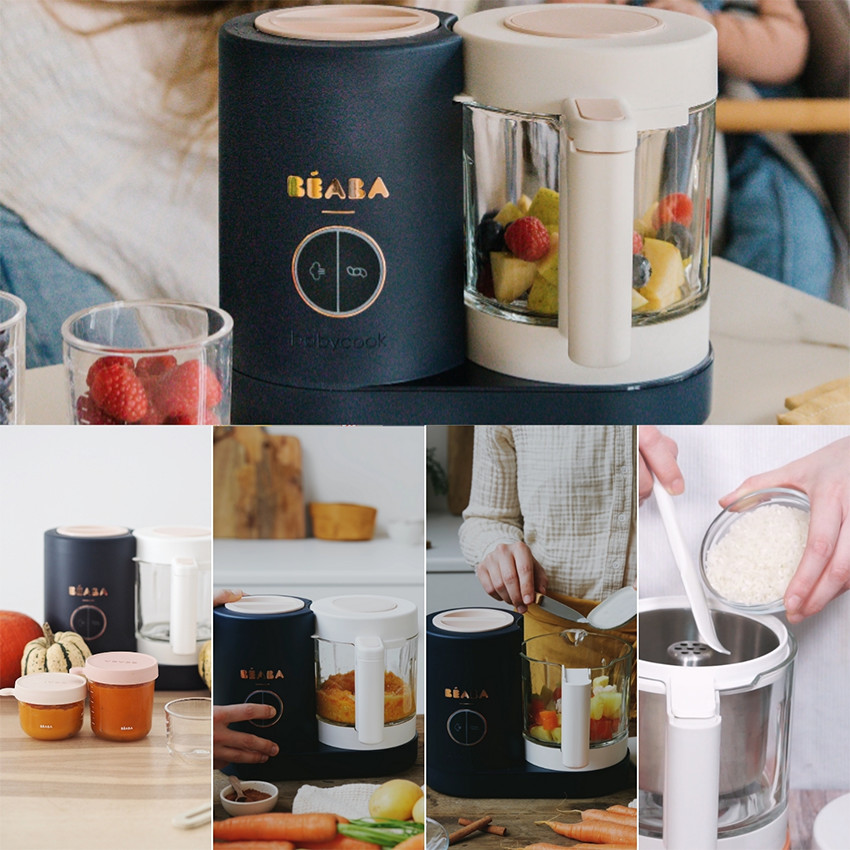 Ρομπότ Βρεφικής Κουζίνας Babycook Neo 6 σε 1 Κατασκευασμένο Στη Γαλλία Midnight Blue 