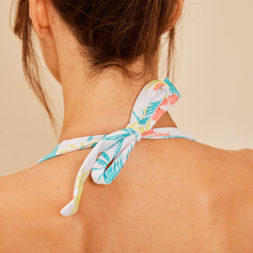 Μαγιό 1 κομμάτι από jersey με λουλούδια για γυναίκες 