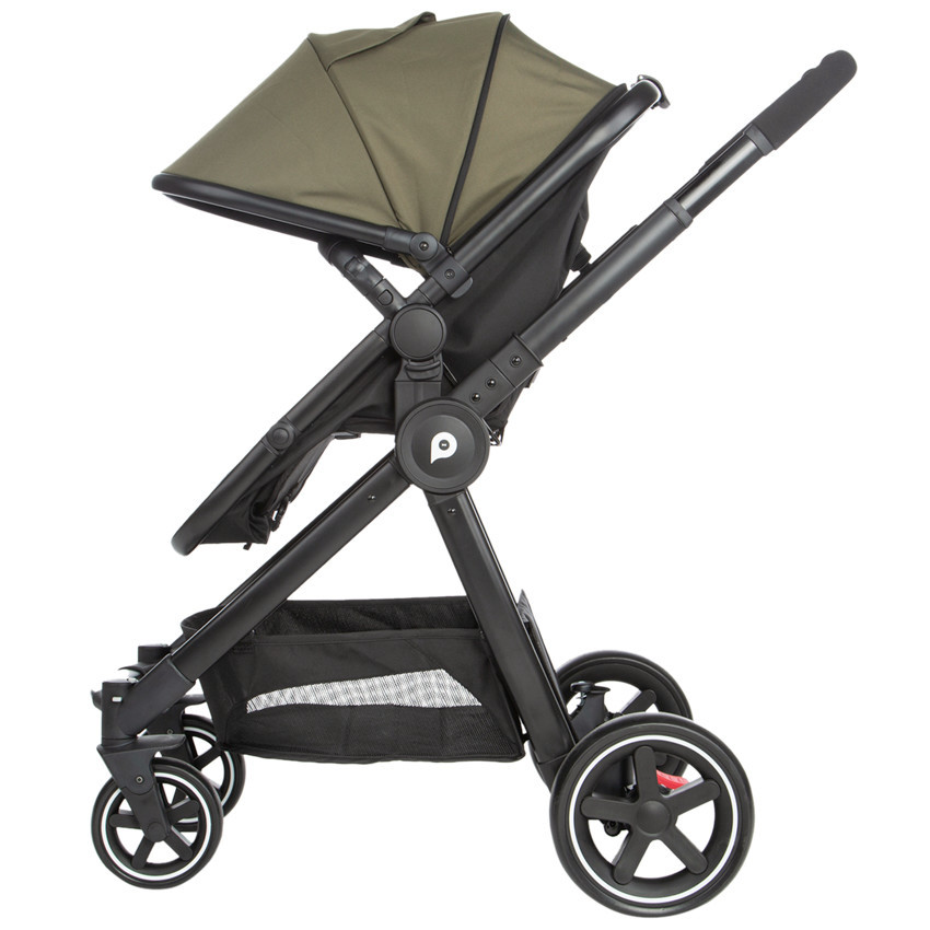 Καρότσι duo Théa 2 σε 1 χακί/μαύρο 