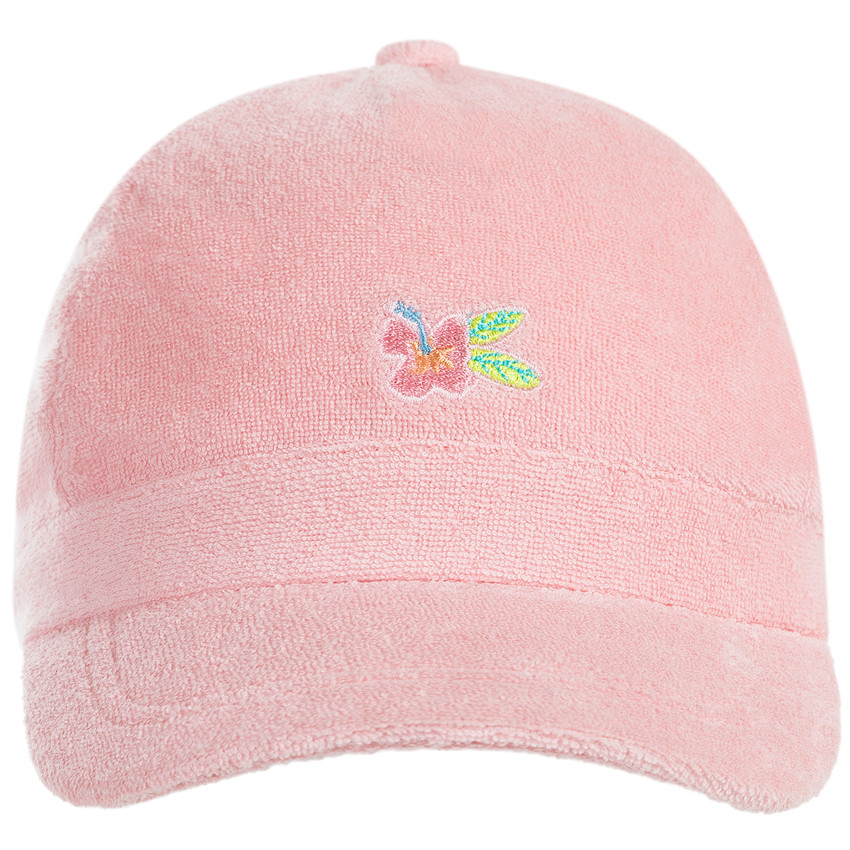Casquette éponge brodée pour bébé fille 