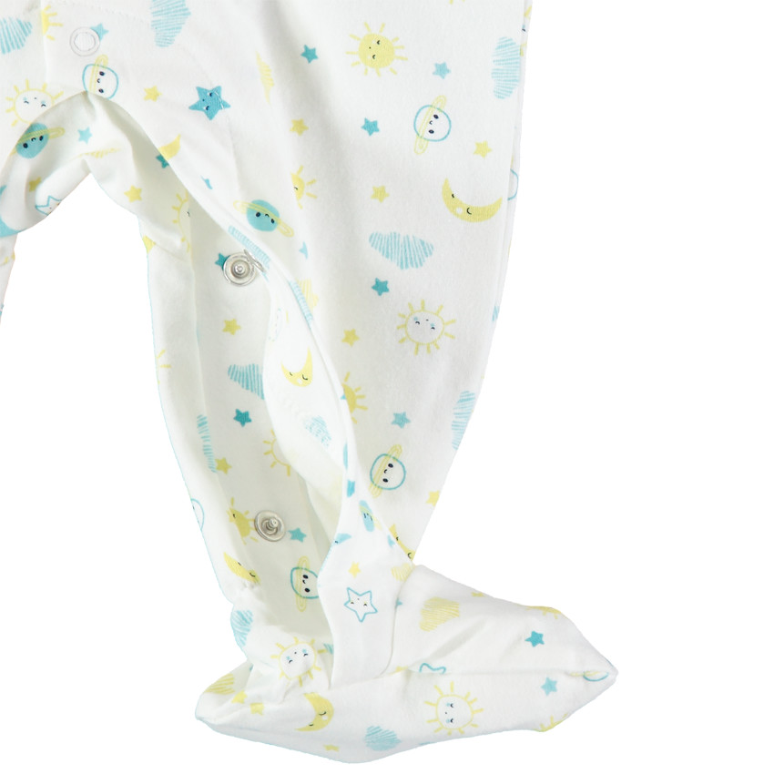 Φορμάκι ύπνου από βιολογικό βαμβάκι με χρωματιστά μοτίβα σε όλη την επιφάνεια 