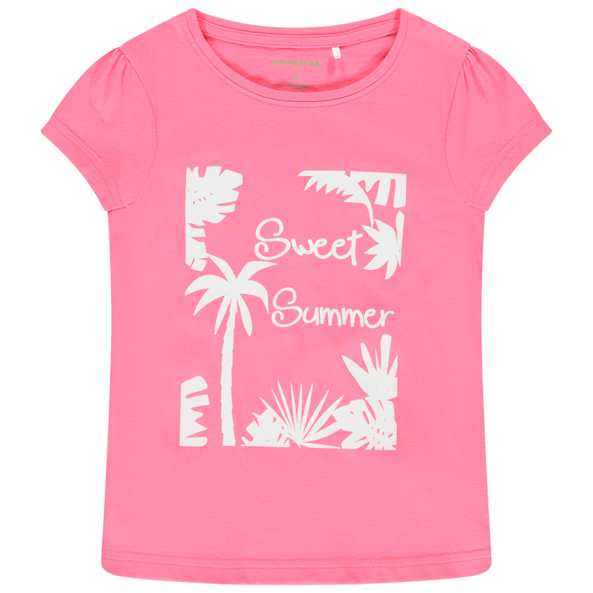 T-shirt manches courtes pour fille Main T-shirt manches courtes pour fille