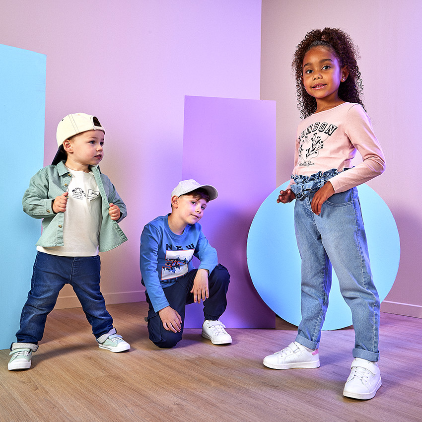 Μακρυμάνικο μπλουζάκι print φαντεζί για bebe αγόρι 