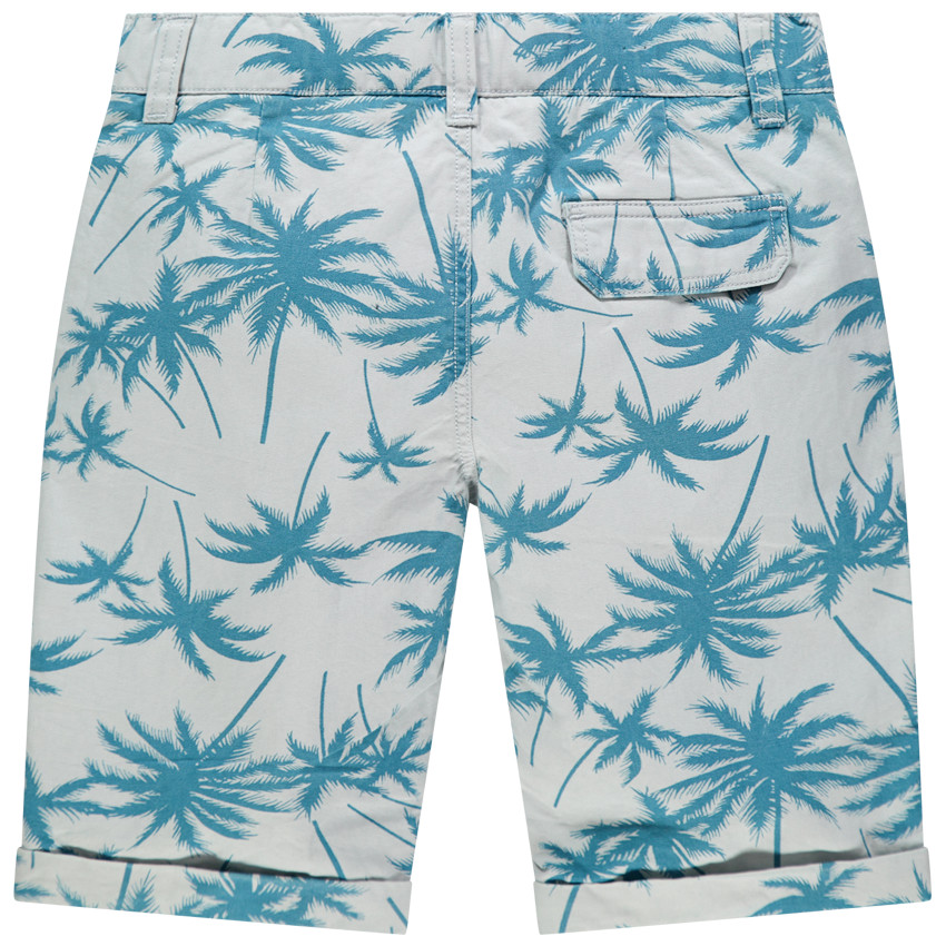 Βερμούδα με φοίνικες σχέδια σε όλη την επιφάνεια 