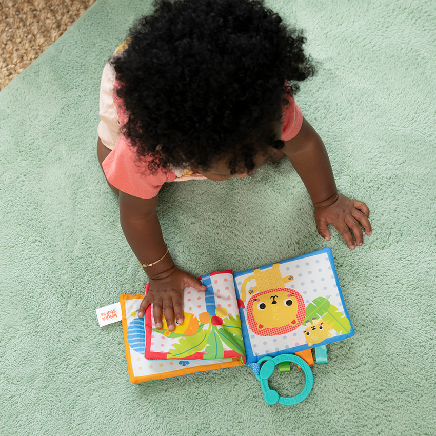 Παιχνίδι Safari Buddies Soft Book Bright Starts 