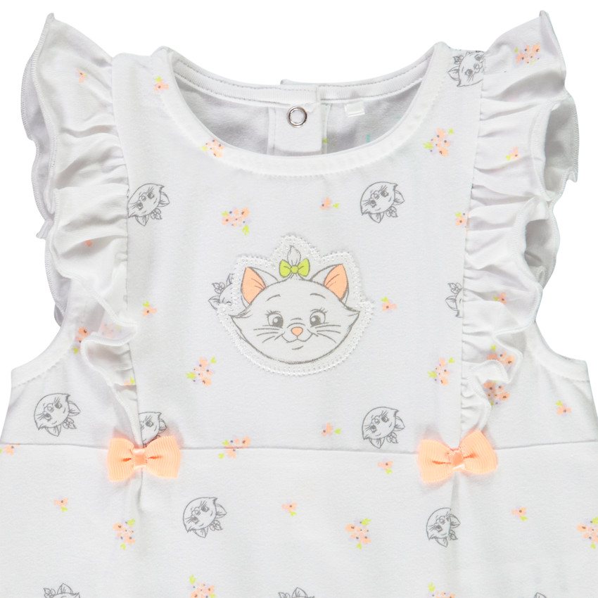 Combi κοντό jersey με σχέδιο Marie Disney για bebe κορίτσι 