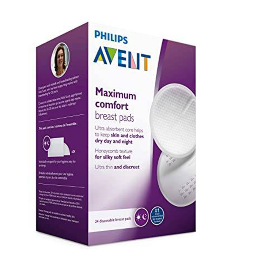  Επιθέματα στήθους μίας χρήσης 24 τεμ. - Λευκό 